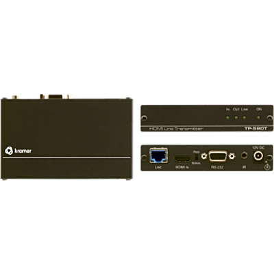 Transmisor HDMI 4K60 4:2:0 HDCP 2.2 | RS-232 e IR sobre HDBaseT de Largo Alcance | Hasta 40 m (130 ft) a 4K | Hasta 70 m (230 ft) a | SIERRA STORE