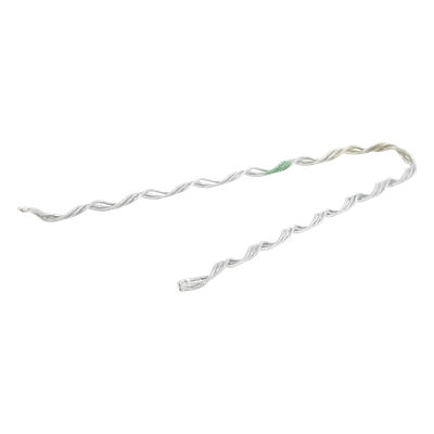 Remate Preformado / Acero Galvanizado / Fibra Drop Redonda / Ø3 mm / 196 mm (7.7') / 1200 kg | SIERRA STORE