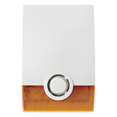 Sirena exterior / Inalámbrica / 100 dBA a 1 m / Flash naranja / Doble tamper / Batería 4 años / Compatible Videofied | SIERRA STORE