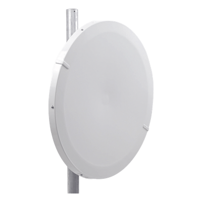 Antena Direccional Parabólica / 29 dBi / 4.9 - 6.4 GHz / Doble Polarización V/H / Plato Profundo 800 mm / Guía de Onda / Radomo | SIERRA STORE