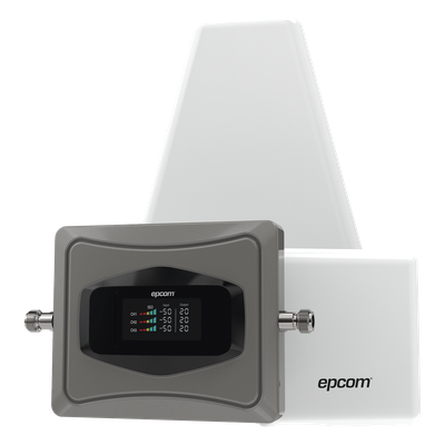 EPCOM EP-TB-4GV2 - Kit Amplificador de Señal Celular 4G / Mejora las llamadas convencionales y VoLTE / Soporta los datos de las | SIERRA STORE