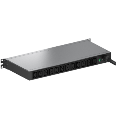 PANDUIT E12D13M - PDU ES2P Monitoreable (MI) para Distribución de Energía, Enchufe de Entrada NEMA L6-20P, Con 12 Salidas C13 | SIERRA STORE