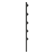 EPCOM INDUSTRIAL SYS-POST-3B - Poste para Cerca Electrificada / Acero Galvanizado Cal. 18 / 1.2 m (3.9 ft) / 5 Aisladores de Paso / | SIERRA STORE