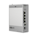 Switch Industrial PoE / 4 Puertos Gigabit PoE++ (802.3bt) 90W / 1 Puerto Gigabit + 1 SFP / Fanless / DIN-Rail / -30°C a 65°C / | SIERRA STORE