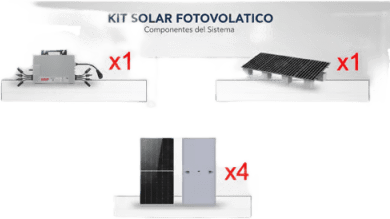 Kit Solar Interconexión  / 2.2 kW  220Vca / Microinversores NEP / Montaje Incluido NEP - Vista 2