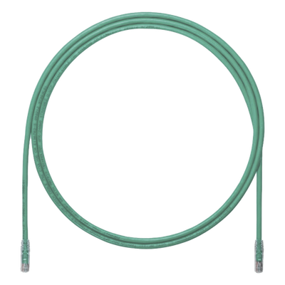 PANDUIT UTP6AX2GR - Cable de Parcheo UTP / Cat6A / 24 AWG / CM / Verde / 0.61 m (2 ft) | SIERRA STORE