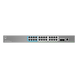 Switch Administrable L2++ / 24 Puertos Gigabit PoE++ 400W / 2 SFP+ / 88 Gbps / 65.472 Mpps / VLAN 4K / QoS Avanzado | SIERRA STORE