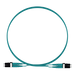 PANDUIT FZ2ELLNLNSNM002 - Jumper de Fibra Óptica / Multimodo OM4 50/125 / LC-LC Dúplex / LSZH / 2 m (6.56 ft) / Aqua | SIERRA STORE