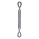 Tensor Ojo-Ojo / Acero Forjado Galvanizado / Carga 2200 lbs / Carrera 6 in (152.4 mm) / Inmersión en Caliente | SIERRA STORE