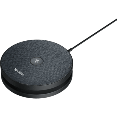 Micrófono Inalámbrico Yealink VCM36-W Pro Package con Captación 360° y Base de Carga para Salas de Videoconferencia | SIERRA STORE