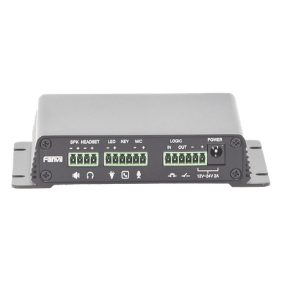 Gateway para Voceo, Paging y Video / Soporte 1 Cámara / Amplificador integrado de hasta 30 W | SIERRA STORE