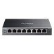 Switch Gigabit Easy Managed 8 Puertos / PoE+ 64W / Cloud Omada SDN / 16 Gbps / Fanless 0 dBA / Alcance Extendido 250m | SIERRA STORE