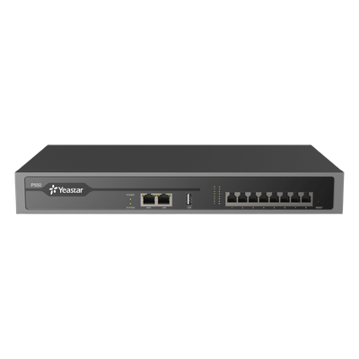 Conmutador IP PBX Enterprise / 50 Extensiones SIP / 25 Llamadas Simultáneas / Hasta 8 Puertos FXO/FXS/BRI / Omnicanal WhatsApp | SIERRA STORE