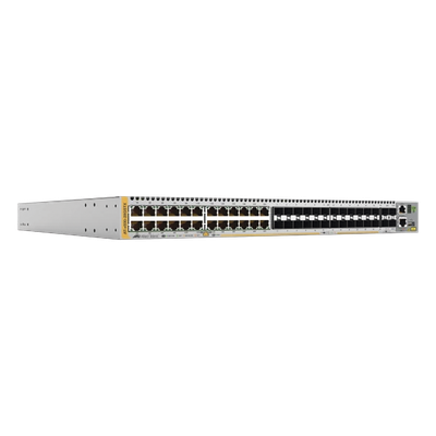 Switch Stackable / 24x 10/100/1000T / 24x 100/1000 SFP / 4x SFP+ 10G / Doble Hot-Swap / Capa 3 | SIERRA STORE