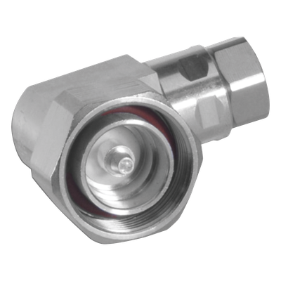 Conector RF DIN 7-16 Macho / Ángulo Recto / 0-7500 MHz / 15.6 kW Pico / IP68 / 1/2 pulgada | SIERRA STORE