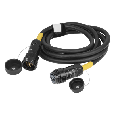 Manguera de AC tipo Socapex / Conectores macho y hembra / 5 m (16.4 ft) / Audio profesional y escenarios | SIERRA STORE