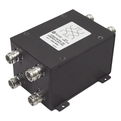 Combinador híbrido / 4x4 / 617-5925 MHz / 100W / -161 dBc / 4.3-10 / IP67 / 2.3 kg / 5.1 lb | SIERRA STORE