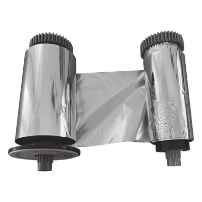 Cinta Ribbon / Full Color Plateado Metalizado / 1200 Impresiones / Compatible con SMART21 | SIERRA STORE