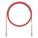 PANDUIT UTP28X5RD - Cable de Parcheo UTP / Cat6A / 28AWG / CM-LSZH / 1.52 m (5 pies) / Rojo | SIERRA STORE