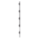 EPCOM INDUSTRIAL SYS-POST-3-R2 - Poste de Paso para Cerca Electrificada / Tubo Galvanizado Cal. 18 / 1 m (3.3 ft) de Altura / 1' de | SIERRA STORE