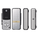Cerradura Digital con Teclado Táctil  para Puertas de Vidrio/ apertura con SMARTPHONE | SIERRA STORE