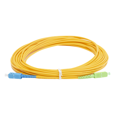 LINKEDPRO BY EPCOM LPSM3SCUSCAS15 - Jumper de Fibra Óptica / Monomodo OS2 / SC/UPC-SC/APC / Simplex / 15 m (49.21 ft) / 3 mm / PVC | SIERRA STORE