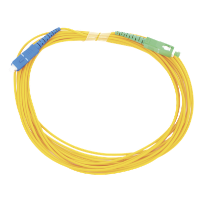 LINKEDPRO BY EPCOM LP-FO-SCU-SCA-05 - Jumper de Fibra Óptica / Monomodo OS2 G.652D / SC/UPC-SC/APC / Simplex 2mm / 5 m (16.40 ft) / | SIERRA STORE