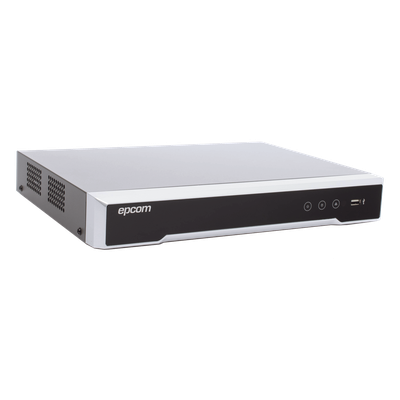 DVR Pentahíbrido / 8 Canales TurboHD 4K + 8 Canales IP / AcuSense / H.265+ / HDMI 4K / Audio por Coaxitron / 8 Entradas de Alarma | SIERRA STORE