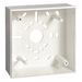 Caja de Montaje para Módulos / 108 x 108 x 38 mm / Color Blanco / Compatible W-MMF y W-CRF | SIERRA STORE