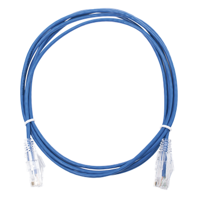 LINKEDPRO BY EPCOM LP-UT6-200-BU28 - Cable de Parcheo Slim UTP / Cat6 / 2 m (6.56 ft) / 28 AWG / Azul / 1 Gbps+ | SIERRA STORE