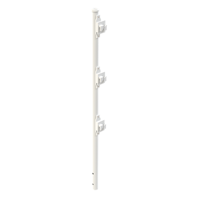 EPCOM INDUSTRIAL SYS-POST-7W - Poste de Paso para Cerca Electrificada / Tubo Galvanizado Cal. 18 / 0.75 m (2.46 ft) / 3 Aisladores / | SIERRA STORE