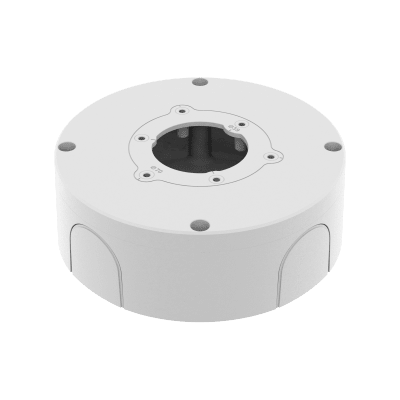 Caja de Conexiones Impermeable / IP66 NEMA 4X / Aluminio RAL9003 Blanco / ø144.2 x 64.5 mm / 870 g (1.92 lb) / Conduit 19.1 mm (3/4") | SIERRA STORE