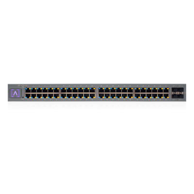 Switch Administrado 48 Puertos PoE+ / 740W PoE Budget / 16 Puertos 2.5 Gbps + 32 Puertos 1 Gbps / 4 Puertos SFP+ 10 Gbps / Bluetooth | SIERRA STORE