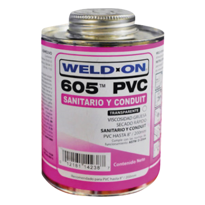 Pegamento para PVC 473 ml | SIERRA STORE