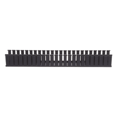 PANDUIT G4X4BL6 - Canaleta Ranurada de PVC / 4.25 in Ancho / 4.10 in Alto / 6 ft Largo / Base Tipo G / Sin Tapa | SIERRA STORE