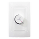 Dimmer Rotativo para Ventilador / 300 W 127 V CA / Color Blanco. | SIERRA STORE