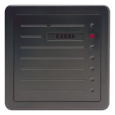 Lector de Proximidad de Mediano Alcance / Wiegand / 12 VCC / -30 a 65 °C / IP para Exterior / 5 x 5 x 1 pulg | SIERRA STORE