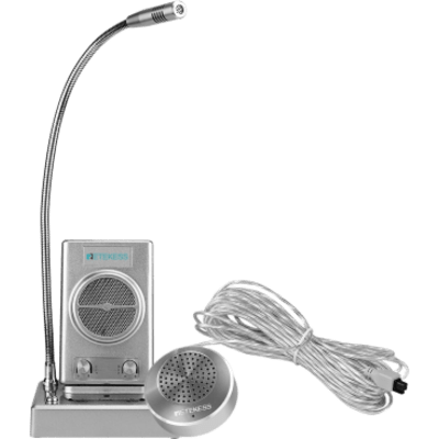 Sistema de Intercomunicación / Cable de Conexión 8 m (26.2 ft) / Alimentación DC12V 500mA / Adaptador CA 110V-220V 50/60Hz / Altavoces | SIERRA STORE