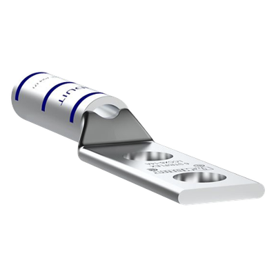 PANDUIT LCCX6-14A-L - Terminal Doble Ojillo / 1/4" / Cable 6 AWG / Espaciado 16 mm (0.63") / 50 Piezas / UL y CSA | SIERRA STORE