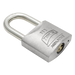 Candado Metálico de Gancho Corto / Acero Cementado Niquelado / Llave PH-32 / 4 Pernos de Combinación / Anti-Palanca / Barreno para Agua | SIERRA STORE