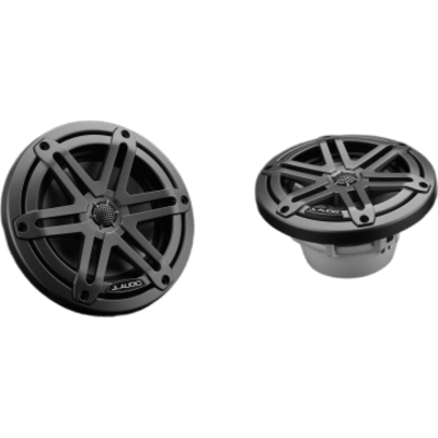 Bocinas Náuticas JL Audio M3 / 6.5" Coaxiales / 60 W RMS / Tweeter Cúpula Seda 19 mm / LED RGB / Rejilla Deportiva Gris / Marino | SIERRA STORE