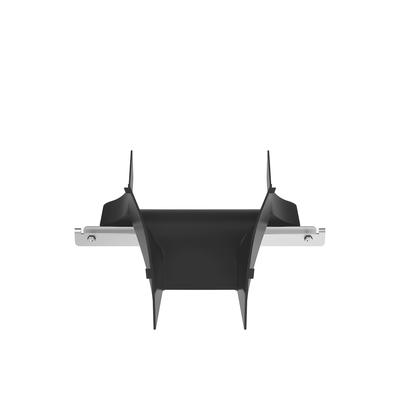 PANDUIT PWBSPJ4BL - Bajada de cables para charola wire basket / 4 in / Control de radio de curvatura / Negro | SIERRA STORE
