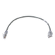 PANDUIT UTP28SP1GY - Cable de Parcheo Cat6 / UTP 28AWG / Diámetro Reducido 3.8 mm / 0.30 m (1 Pie) / Gris / LSZH-CM / PoE++ | SIERRA STORE