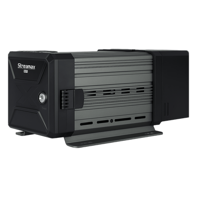 DVR Móvil / 16 Canales Totales / 8 AHD + 8 IP / H.265 / 4G / Wi-Fi / GPS / HDD Interno | SIERRA STORE