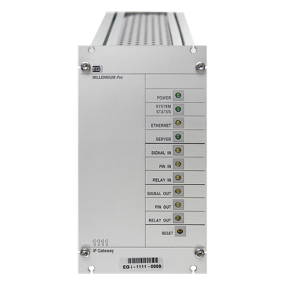 Interfaz IP de Audio / Gestión de Avisos Prioritarios / Streaming Hi-Fi / Ethernet 10/100 Mbps / Memoria 8 GB / VoIP / Unicast / | SIERRA STORE