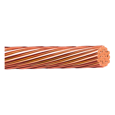 Cable Eléctrico de Cobre Desnudo / Calibre 2/0 AWG / 19 Hilos / 100 m (328 pies) / 360 A / 67.43 mm² | SIERRA STORE