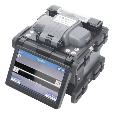 LINKEDPRO BY EPCOM LP-FS-PRO-X6 - Fusionadora de Fibra Óptica / Alineación por Núcleo / 6 Motores / Empalme 7 s / Pantalla Táctil 5 | SIERRA STORE