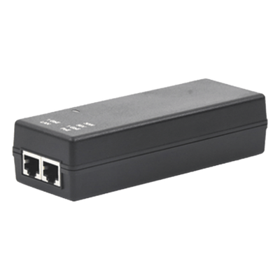 Inyector PoE Gigabit / 56Vcc / 30W / Eficiencia Nivel V / Protección Cortocircuito y Sobrevoltaje / 1000BASE-T | SIERRA STORE