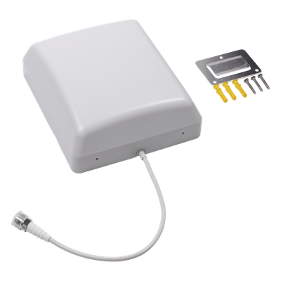 Antena Panel / Multibanda 600-960 MHz y 1425-4700 MHz / 8 dBi / Polarización Vertical / N Hembra / 157x178x58 mm | SIERRA STORE