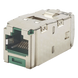 PANDUIT CJS6X88TGGRY - Jack RJ45 Blindado / Cat 6A / Estilo TG Sin Impacto / PoE 100W / Verde | SIERRA STORE